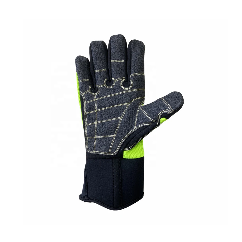 Custom logo breathable pro quality mechanic gloves