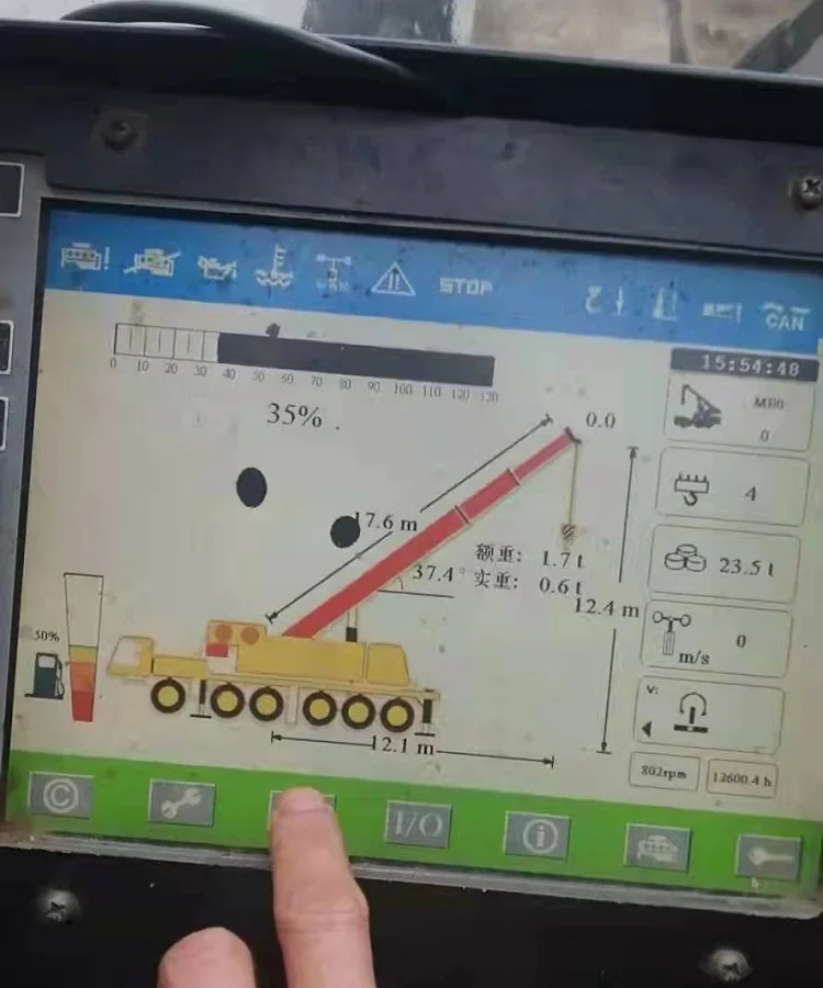 Используется для автокран Sany 100Ton 2012 Подержанный Автокран