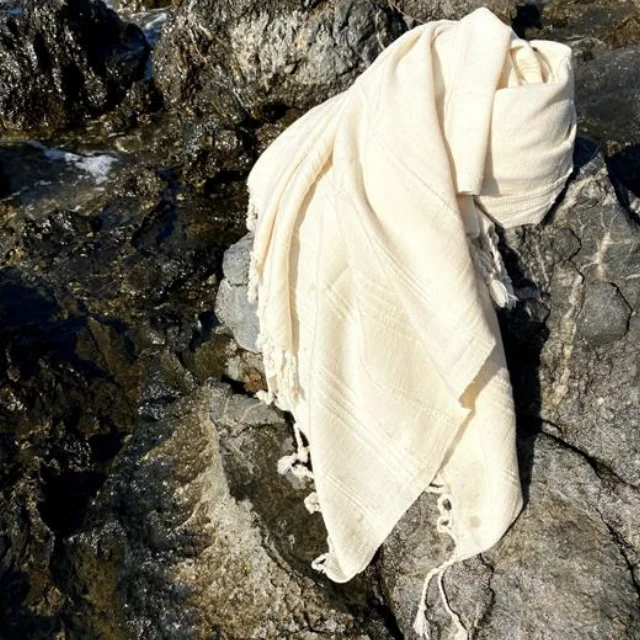 OYA HOME Peshtemal Premium Turkish Beach Towel 100% Cotton Quality
