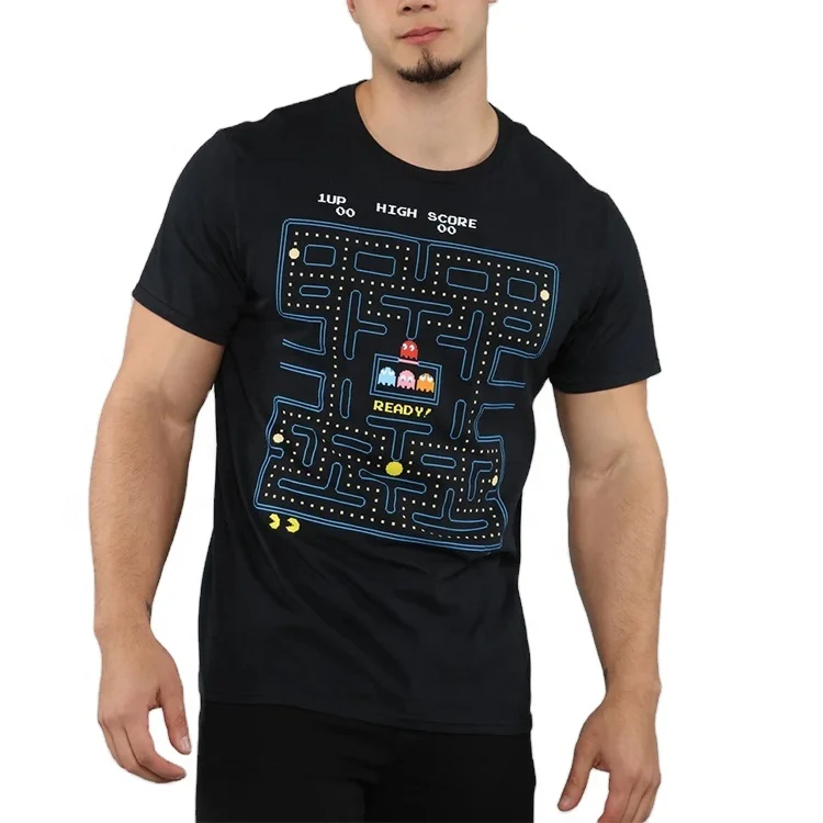 New slim fit men t-shirt printing custom t shirt short sleeves simply design plain t-shirts for men body fit and over size