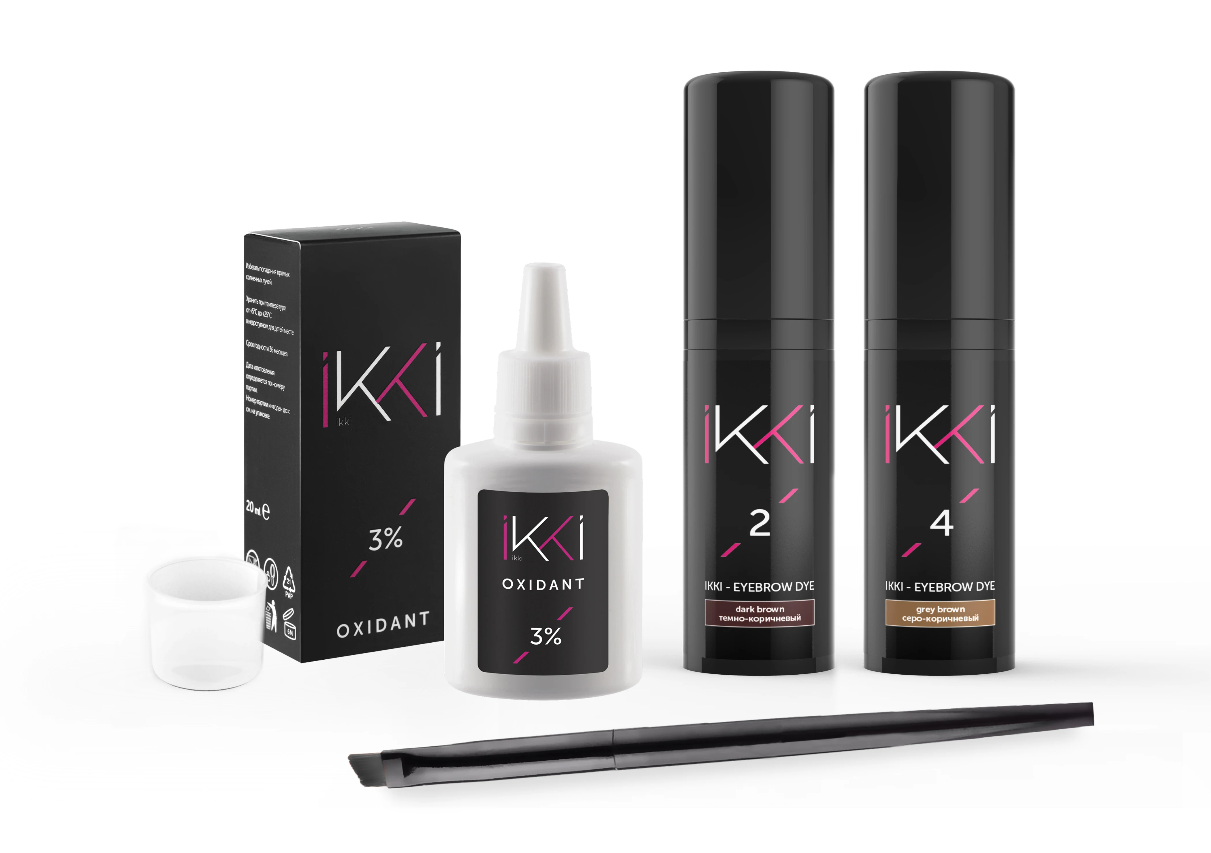 Brow Dye Own Brand Waterproof Eye Makeup Private Label Pomp OEM Cosmetics Brow Tint Hair Dye