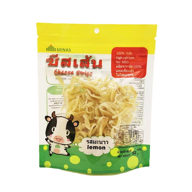 High concentration Vegetarian Cheese strips (Lemon flavor) high quality