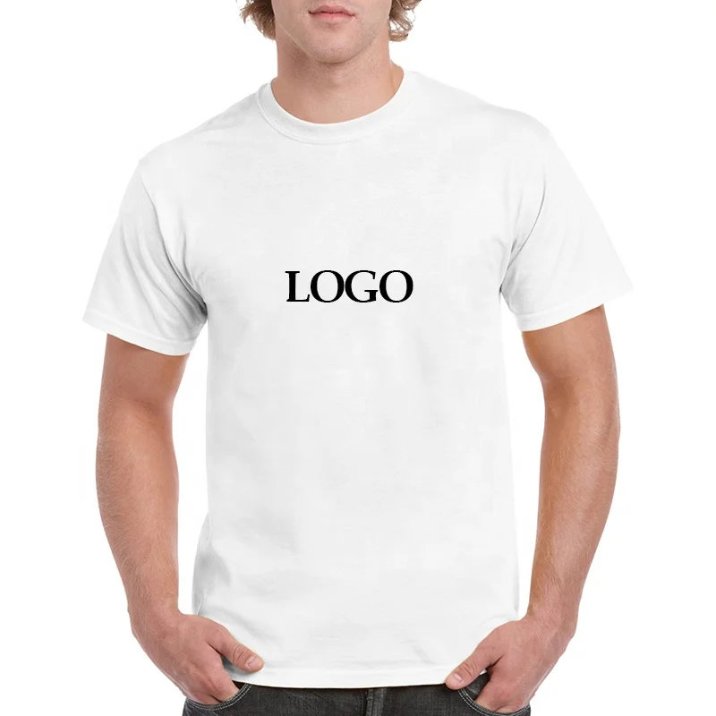 
Cheap Price 180gsm 100% Cotton Custom LOGO Printing Plain White T shirts 