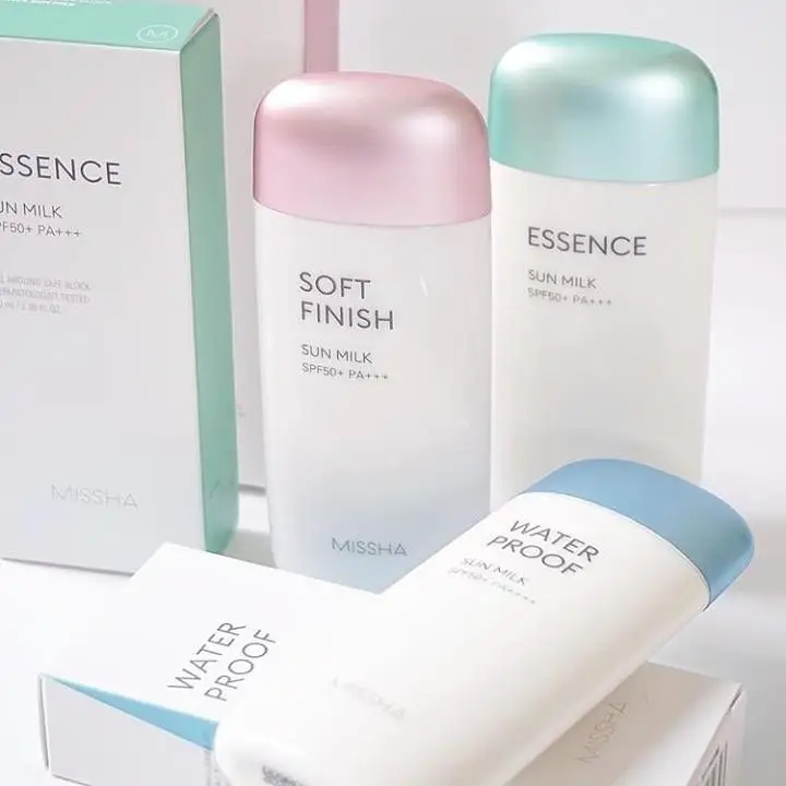 Sunblock Missha универсальная безопасная блочная эссенция солнцезащитный молочный корейский