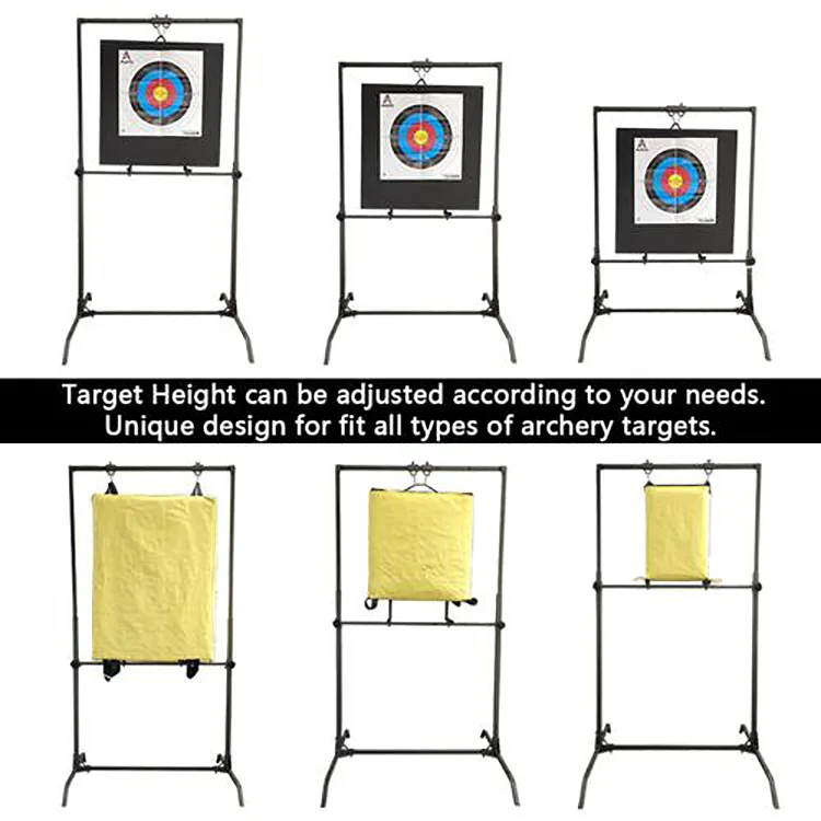 JH-Mech Outdoors Homemade Adjustable Paper Target Stand Base With 2X4 Mount Kit