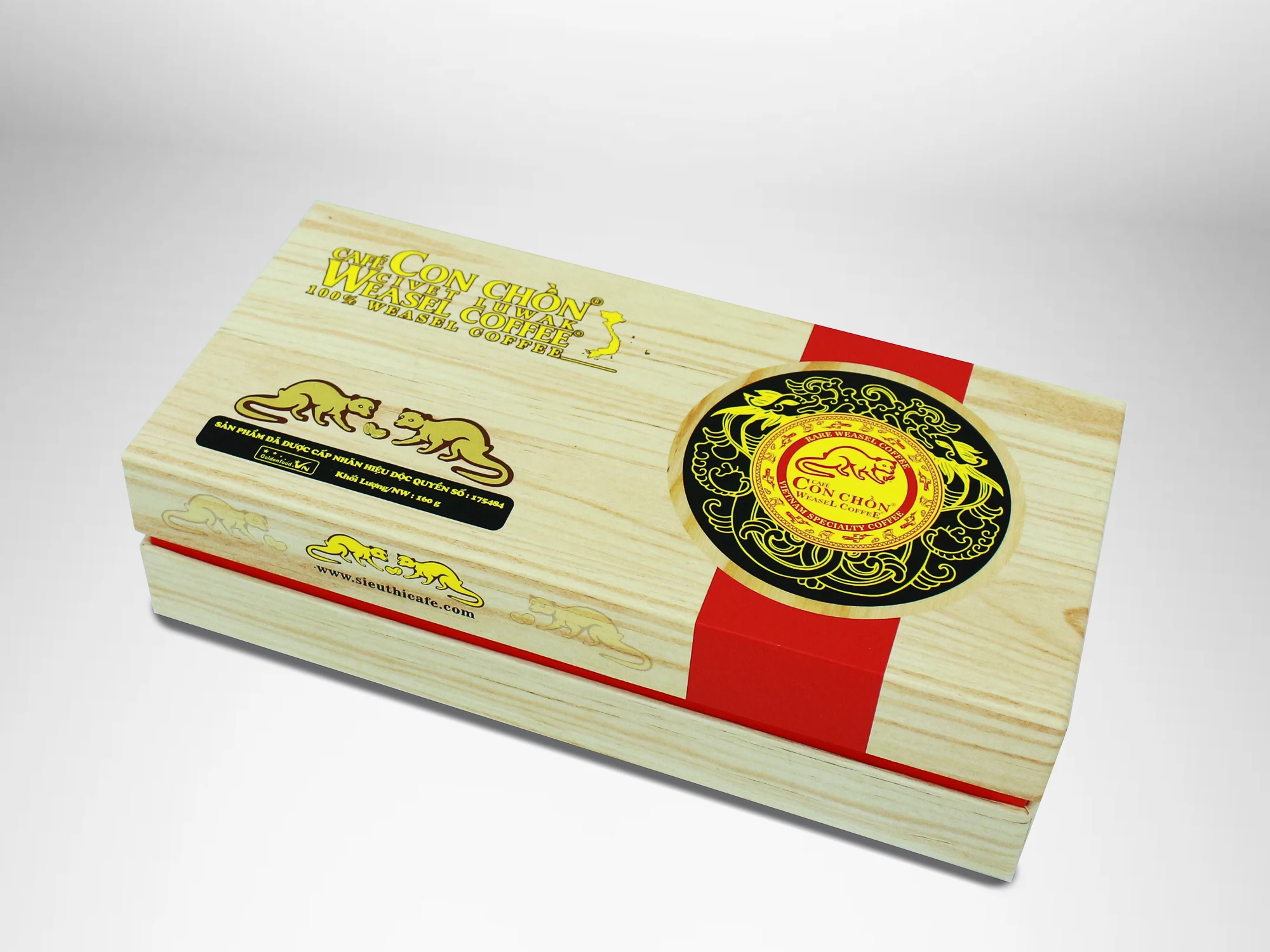 Арабика Премиум Luwak молотый кофе-средний жареный-Премиум качество из Вьетнама