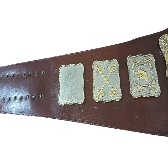 Custom  Manufacturer Stampede Wrestling International Tag Team Championship Belt