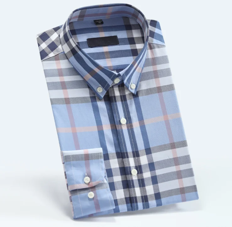 
Men Gender and Adults Age Group check long sleeve dress shirt 
