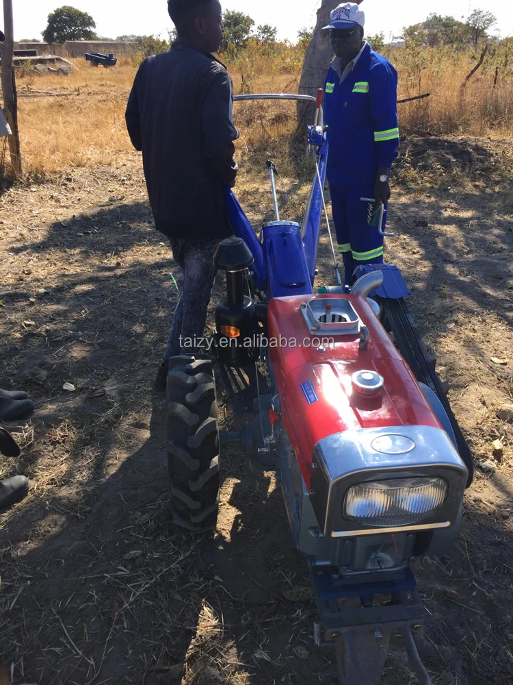Mini Hand Tractor Gasoline Walk Behind Tractor With Pto
