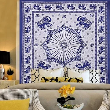 100% Cotton printed bed sheets