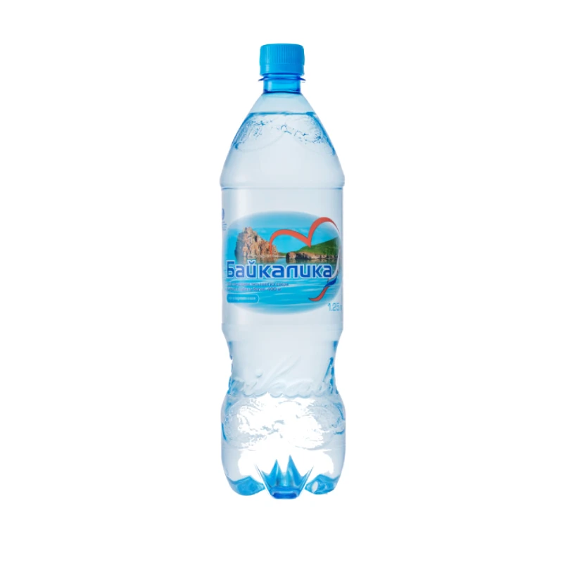 
Spring natural minaral water Baikalika 1.25L from the purest lake Baikal natural drinking water 