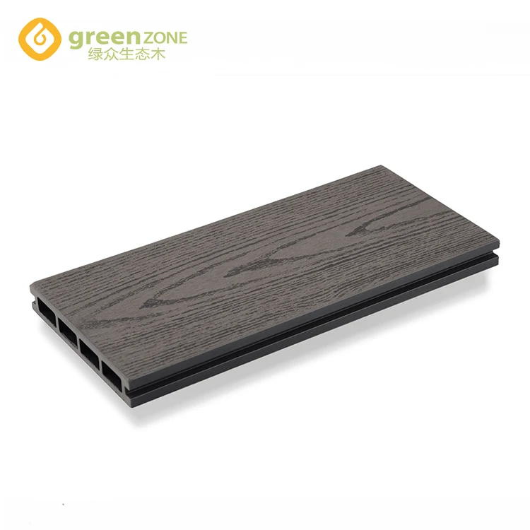 Anti-scratch composite deck outdoor tile eco decking wood grain
