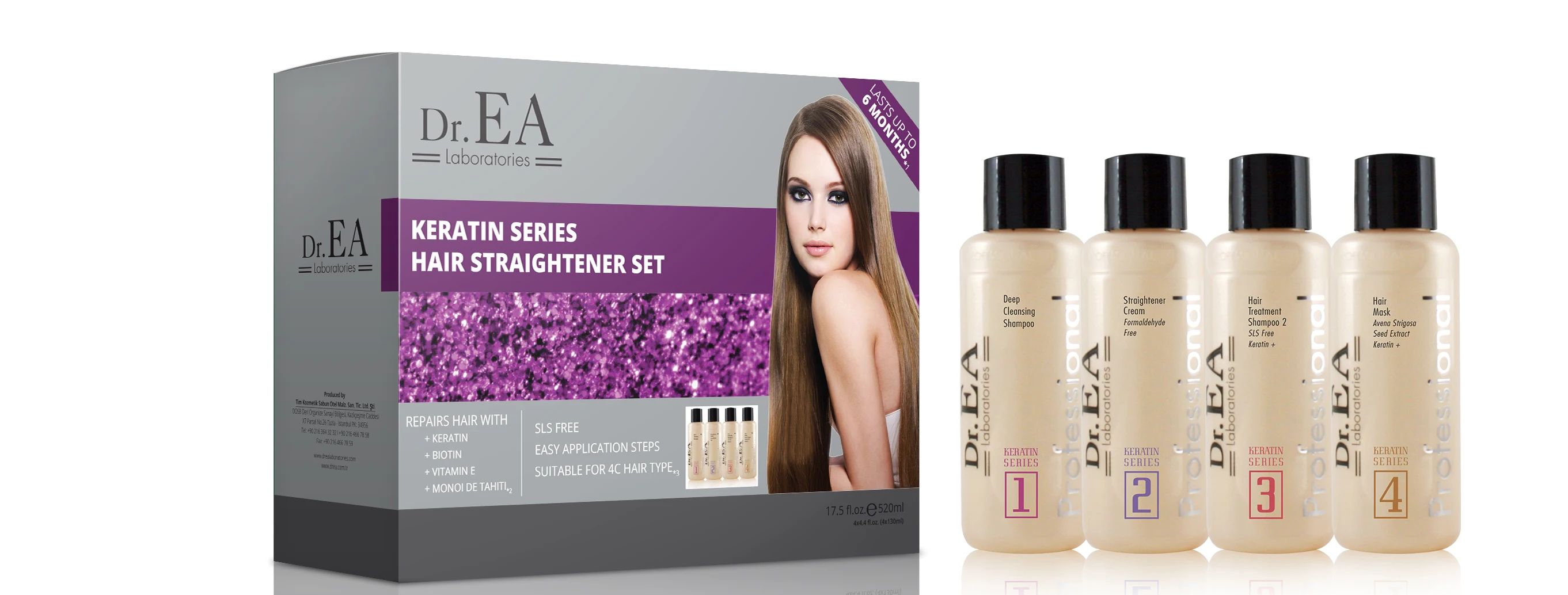 
Dr.EA Brazilian Keratin Mini Set 