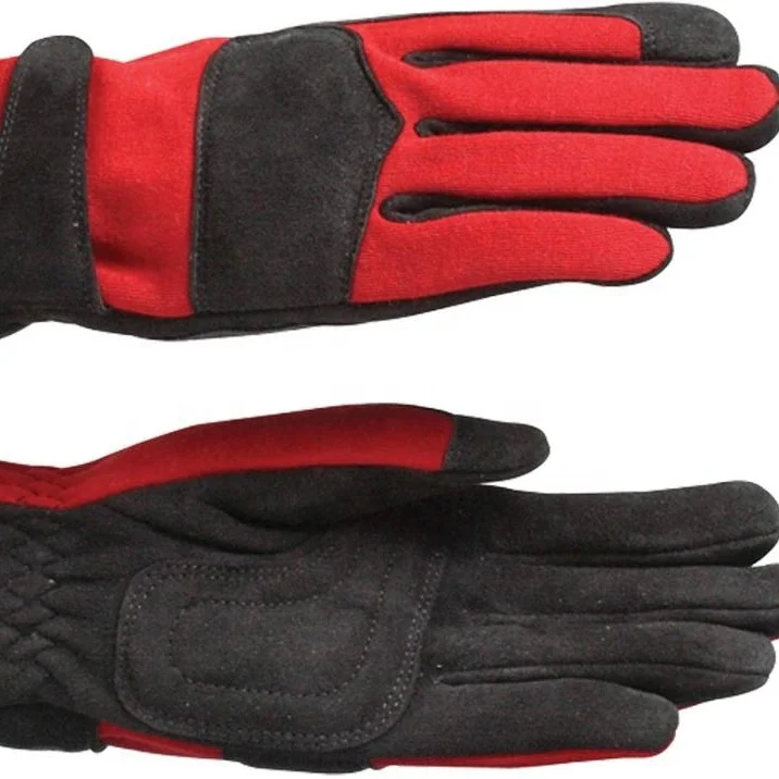 Auto Racing Gloves Car Racing Gloves Fireproof RF-10011 Customized Logo Flame-resistant Meta-aramid