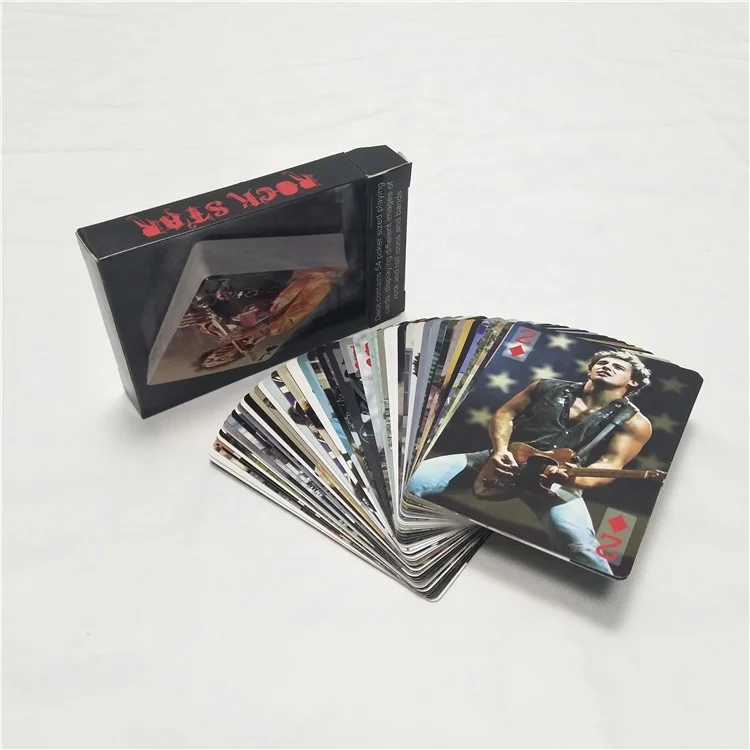 
New product custom poker cards chip set playing card 