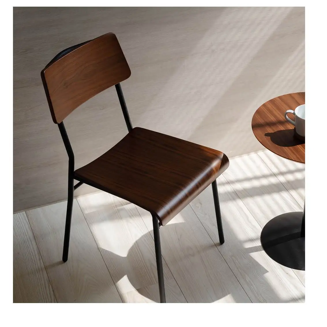 Hot Sell Bent Plywood Bentwood Wooden Dining Chair