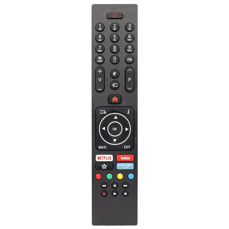 Lcd- Led TV Remote Control With Netflix- Youtube Button - 18813