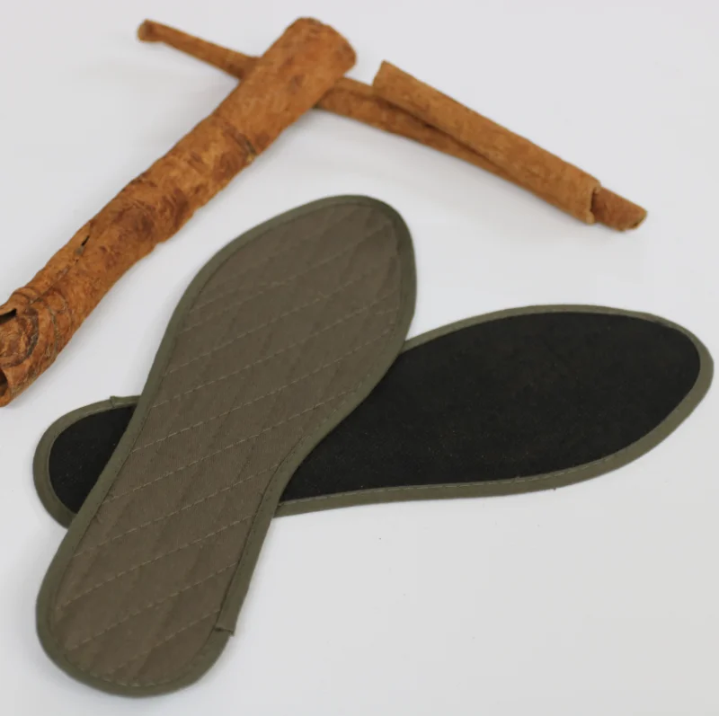 Wholesale Cinnamon Insole Eco-friendly Anti Sweat Shoe Insoles From Vietnam Best Seller