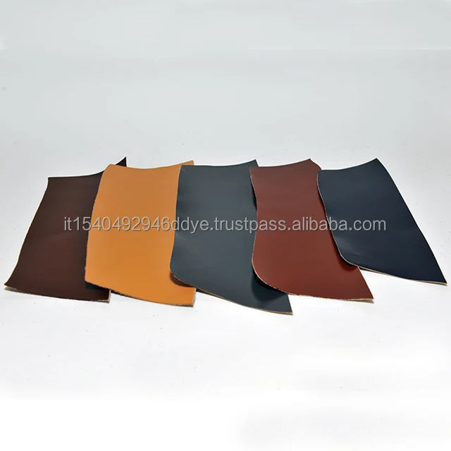 High Quality Italian Upholstery Leather Yellow Bull Genuine Leather for Furniture