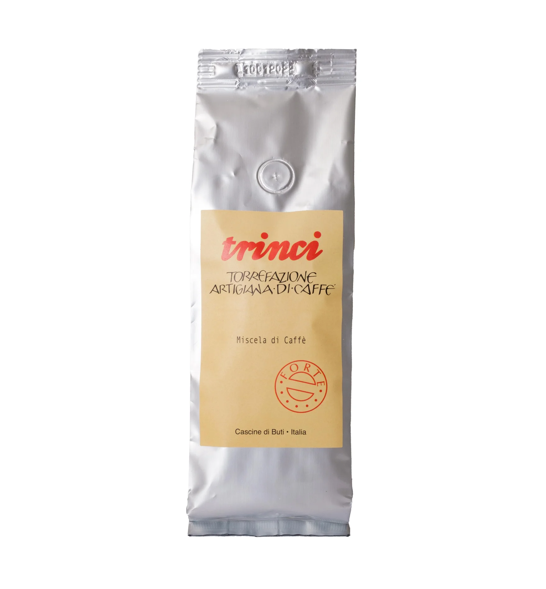 Made in Italy roasted Coffee beans blend FORTE 250g