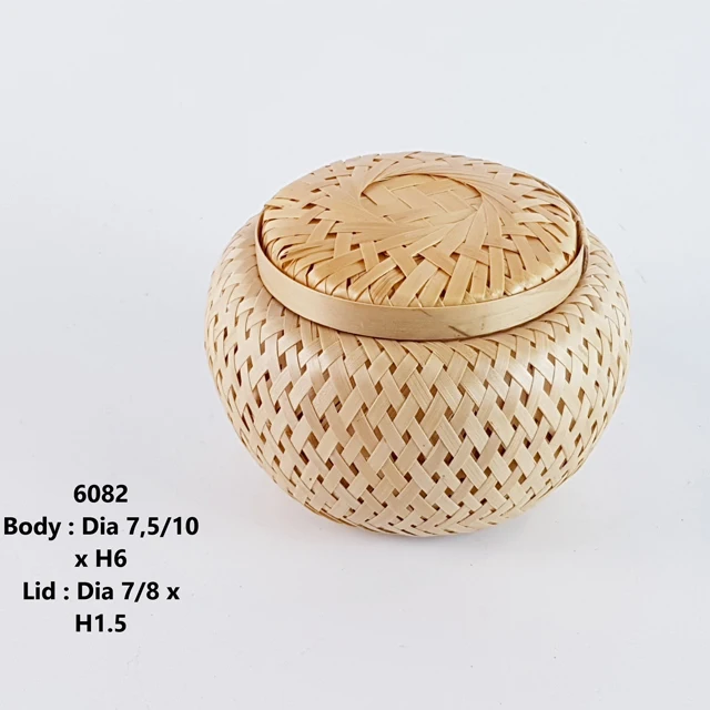 Hot Sale Round Shape Natural Recyle Material Bamboo Gift Box