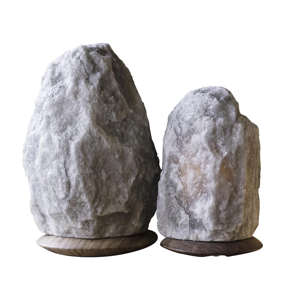 High Quality Decorative Grey Natural Shape Himalayan Lamp With Dimmer Switch BY IMPEX PAKISTAN