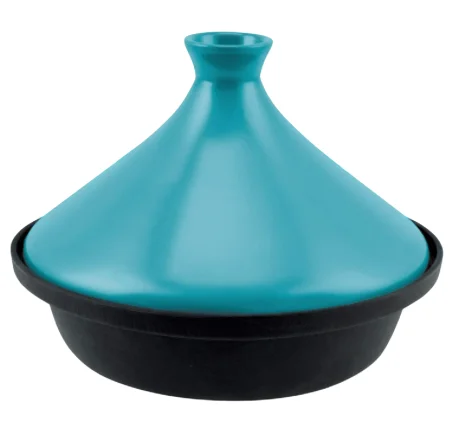 
Casserole Slow Cooker Ceramic Moroccan Cast Iron Tagine Pot 