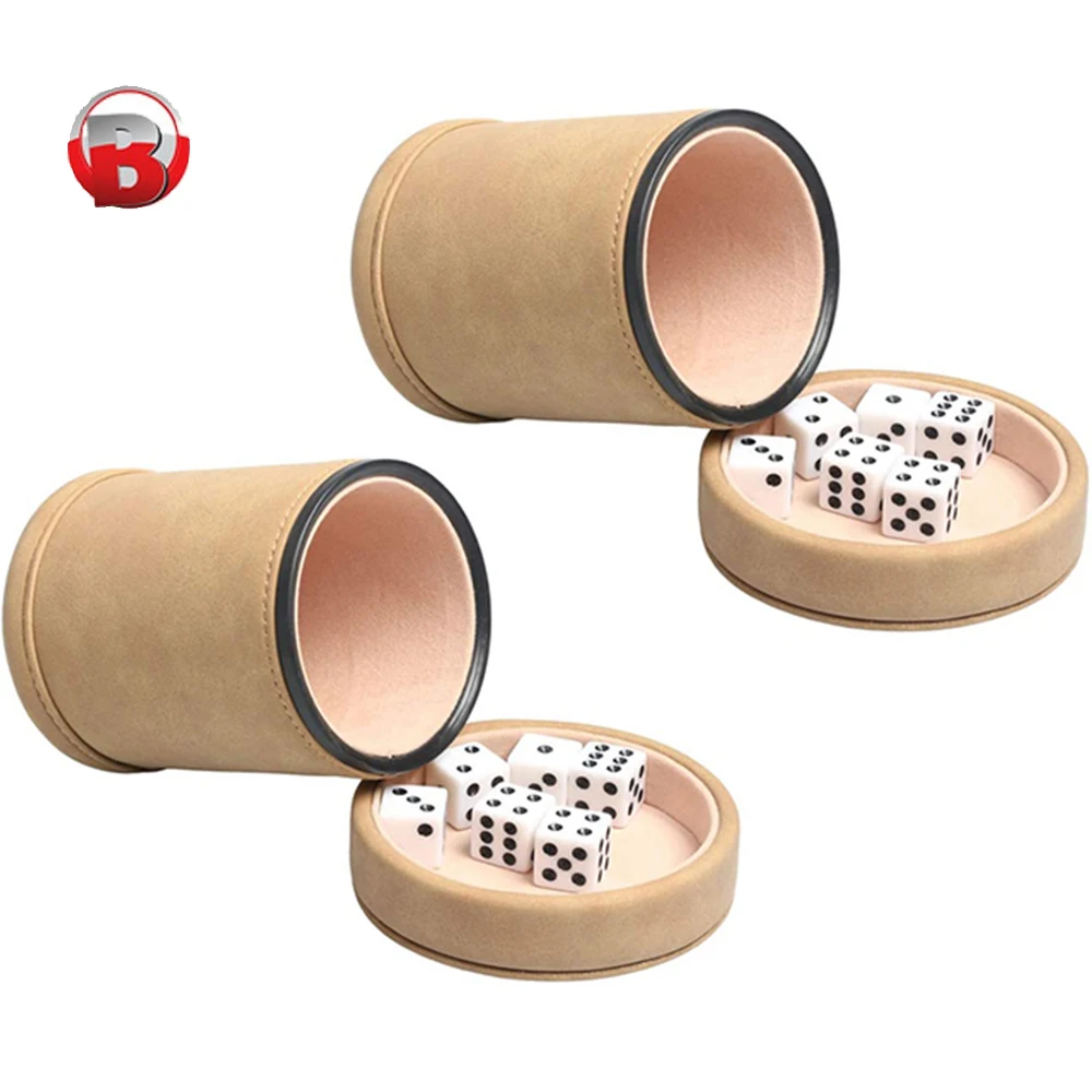 Разноцветные кожаные игральные кости, персонализированные кожаные кубики по низкой цене