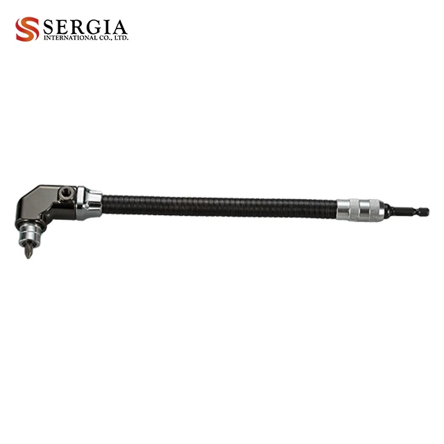 Taiwan Quick Release Type Angle Driver with Flex. Flexible Shaft Bit Holder for Power Tool