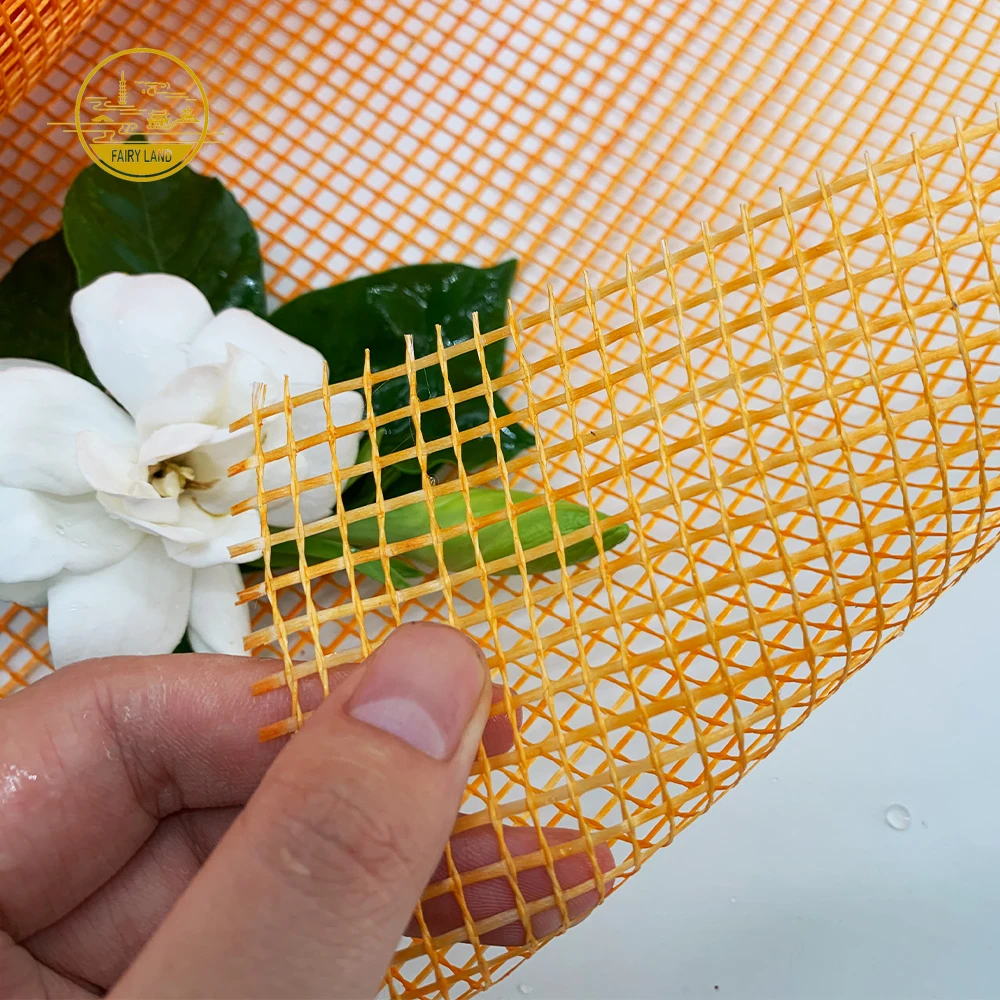 XIANJING Factory Heat Insulation 10*10 Mesh With Orange Color Fiberglass Mesh With Grid