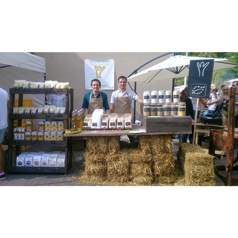 Эксклюзивные органические вкладыши USDA NOP ISO Spelt groats в полипропиленовые пакеты 400 г