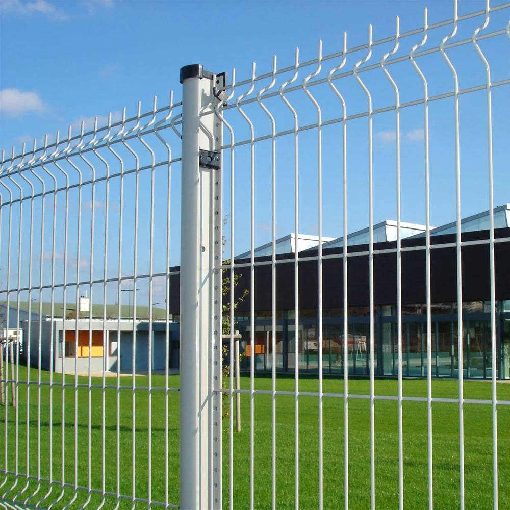 3D Curved Welded Wire Mesh Cheap Price Decorative Garden Border Fence For triangle Fence Panel
