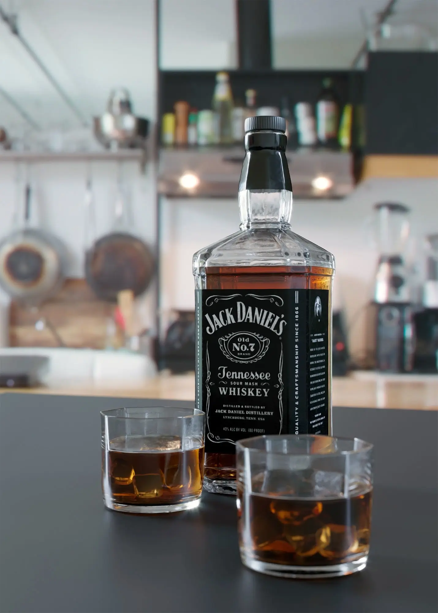 JOHNNIEWALKER BLACK LABEL 12 YEAR BLENDED SCOTCH