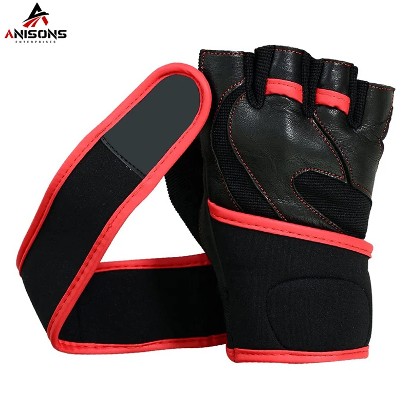  Тренажерный зал кожаные перчатки для силовых приемов и тренировки фитнес-тренировочные лучшие тяжелой