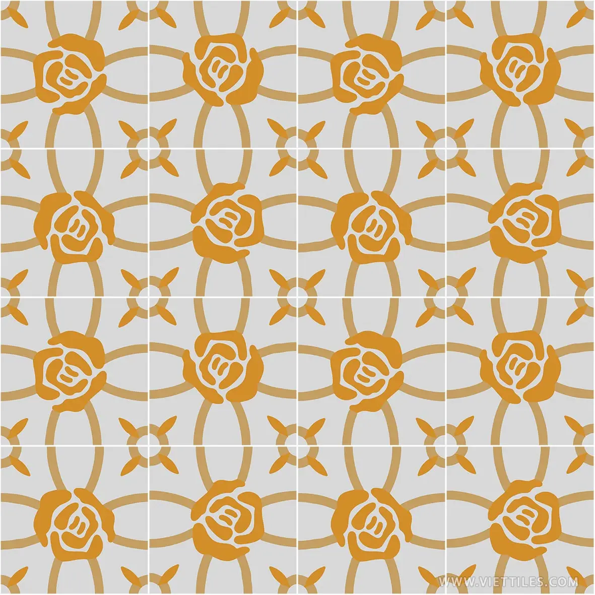 Высококачественная керамическая плитка ручной работы с цветочным узором