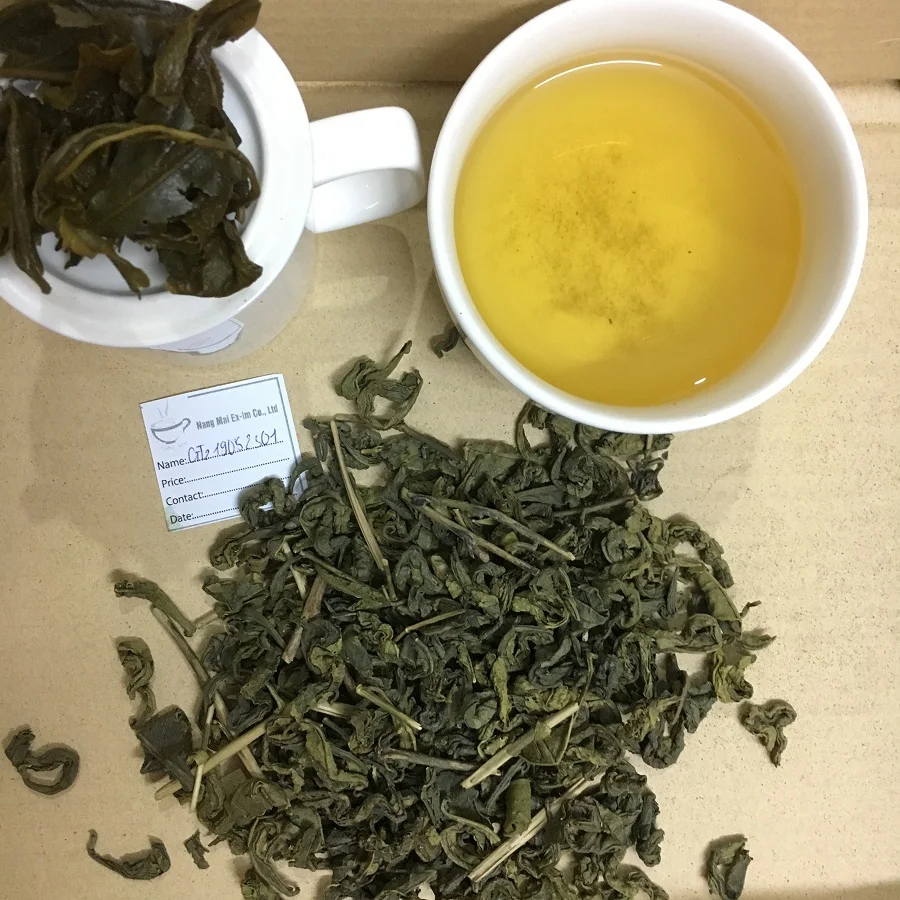 100% Organic Green Tea Leaves For Uzbekistan Market Peko Green Tea Super Pekoe Tea