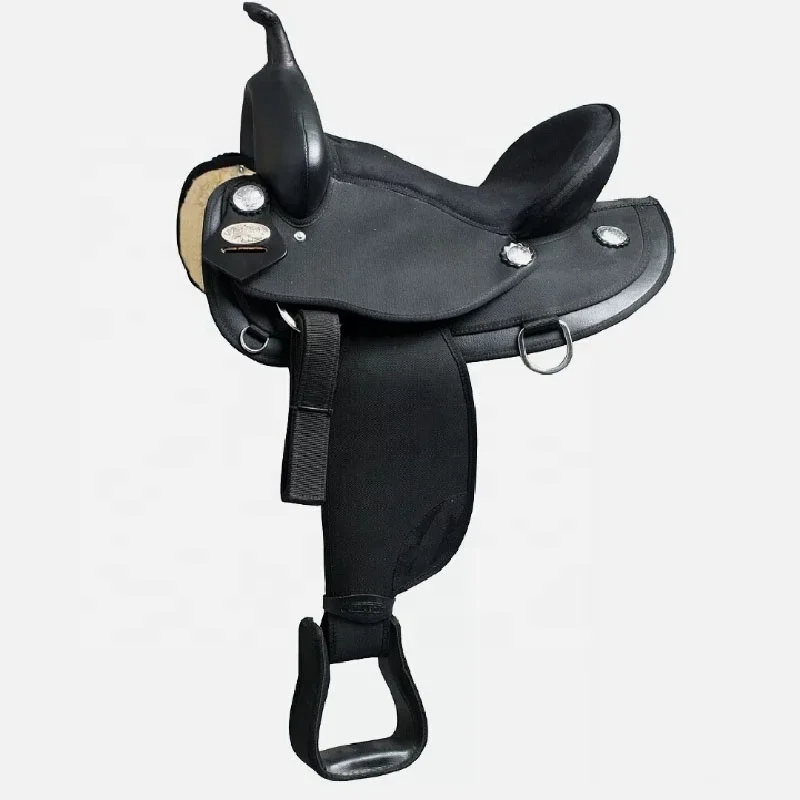 
Latest Black Genuine Leather Western Horse Saddle by Inspire Apparel High Quality Horse Saddle Visitor Saddle By Inspire Apparel 