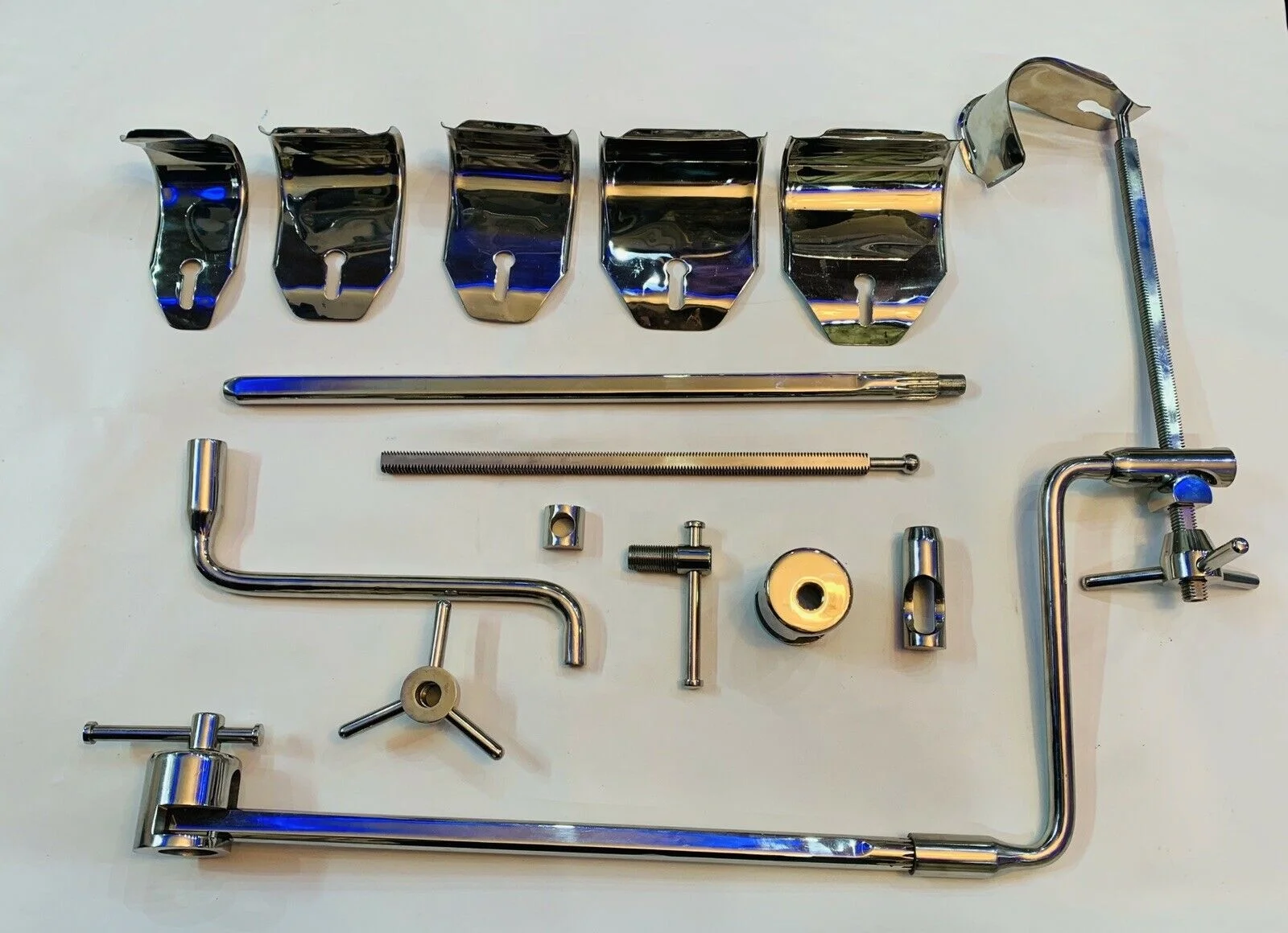 
Omni Tract Surgical Table Mounted Abdominal Retractor with blades, clamps Set 