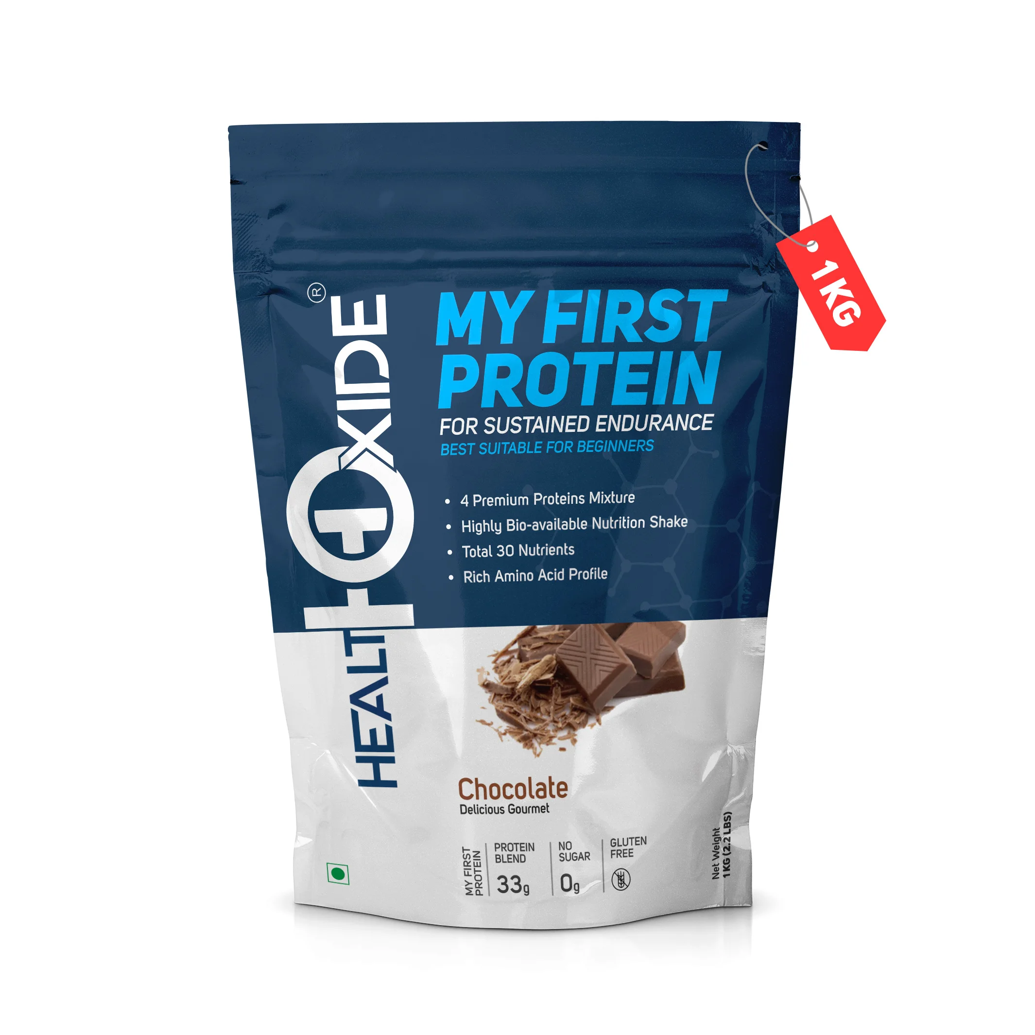 Gourmet Chocolate Flavor My First Protein Powder for Sustained Endurance