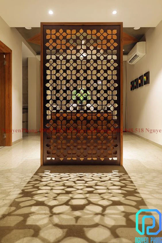 Art Iron Partition Wall For Decorating Living Room or Separating Space from Vietnam