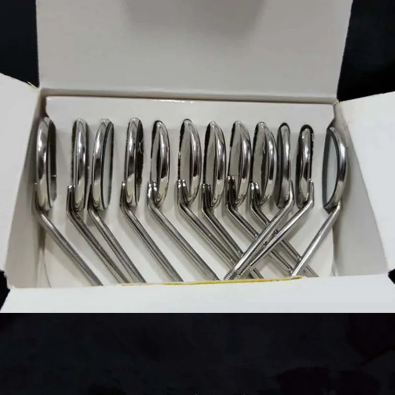 Лучший 4 шт. из нержавеющей стали стоматологическое зеркало Инструменты рот уход за полостью рта чистый стоматологических инструментов стоматологии лаборатории для отбеливания зубов