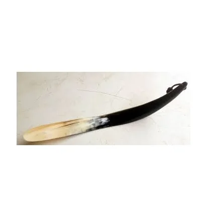 Рог для обуви из натурального буйвола с костяными ручками/рог бычьего волка/длинный ручкой небольшой размер продажи