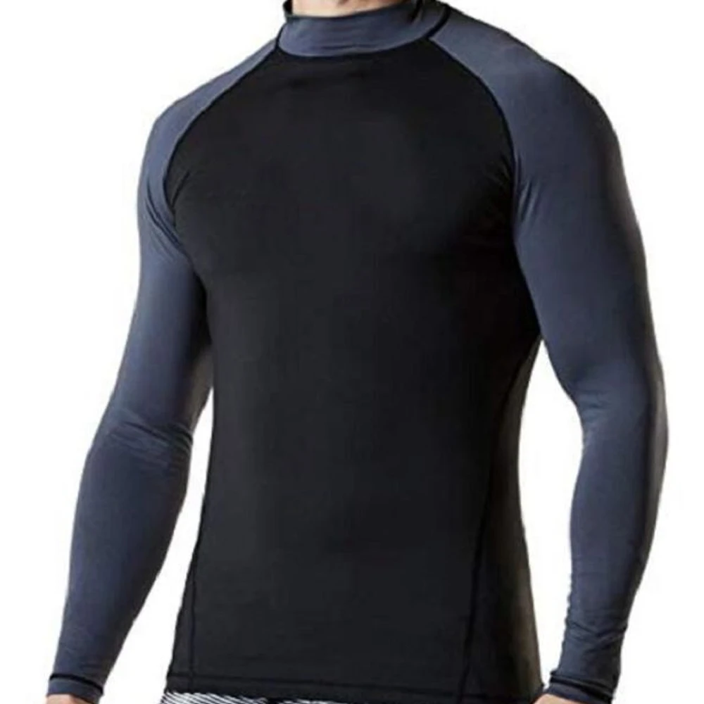 Wholesale Rashguard ODM Long Sleeve Protection Long Sleeve Rash Guard for Men Breathable Custom Rashguard