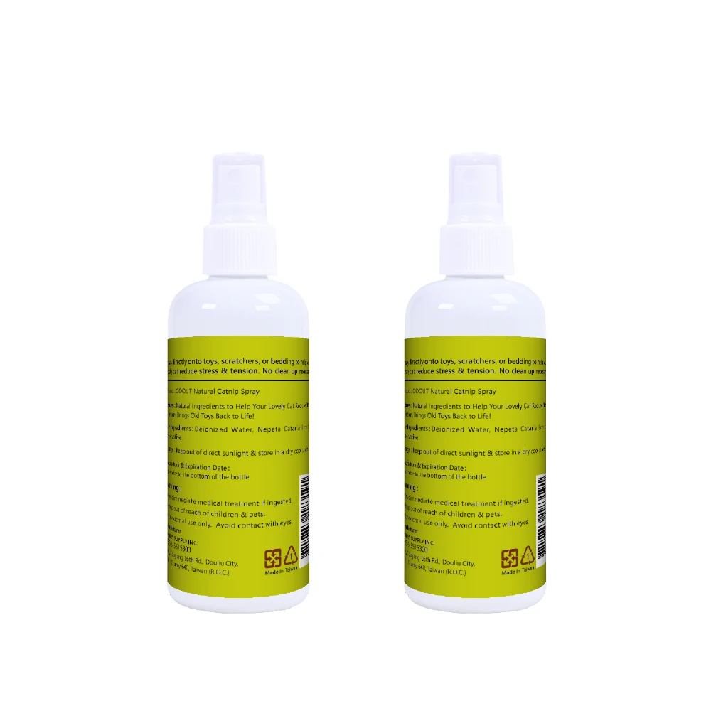 Natural Cat Toy Spray Vet Recommended Stress Relief Fear Relief Cat Friendly Spray