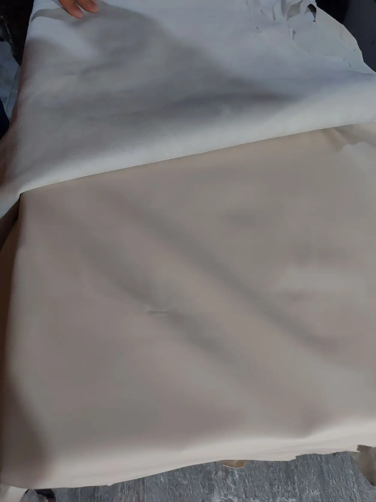 Sheep Leather Lamb Leather For Garments Top Quality Off White Color