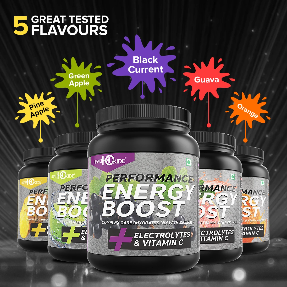 High Performance Orange Flavor 1kg Energy Drink Powder