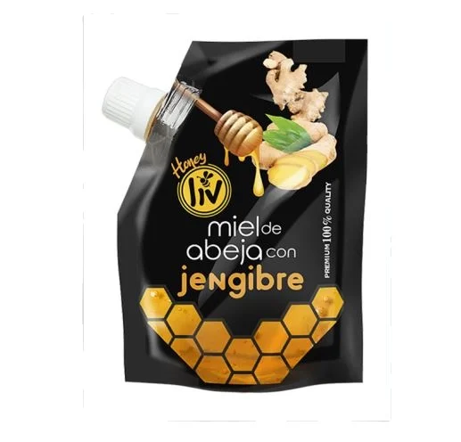 
Чистая пчела с имбирем 150 grs в практичном мешочке с асептическим дозирующим клапаном 