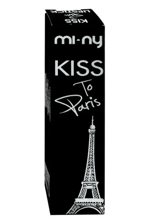 HIGH QUALITY ITALIAN LIPSTICK N. 9 EXUBERANT - KISS TO PARIS, CREAMY TEXTURE, FORMULATED WITH SHEA BUTTER AND JOJOBA OIL