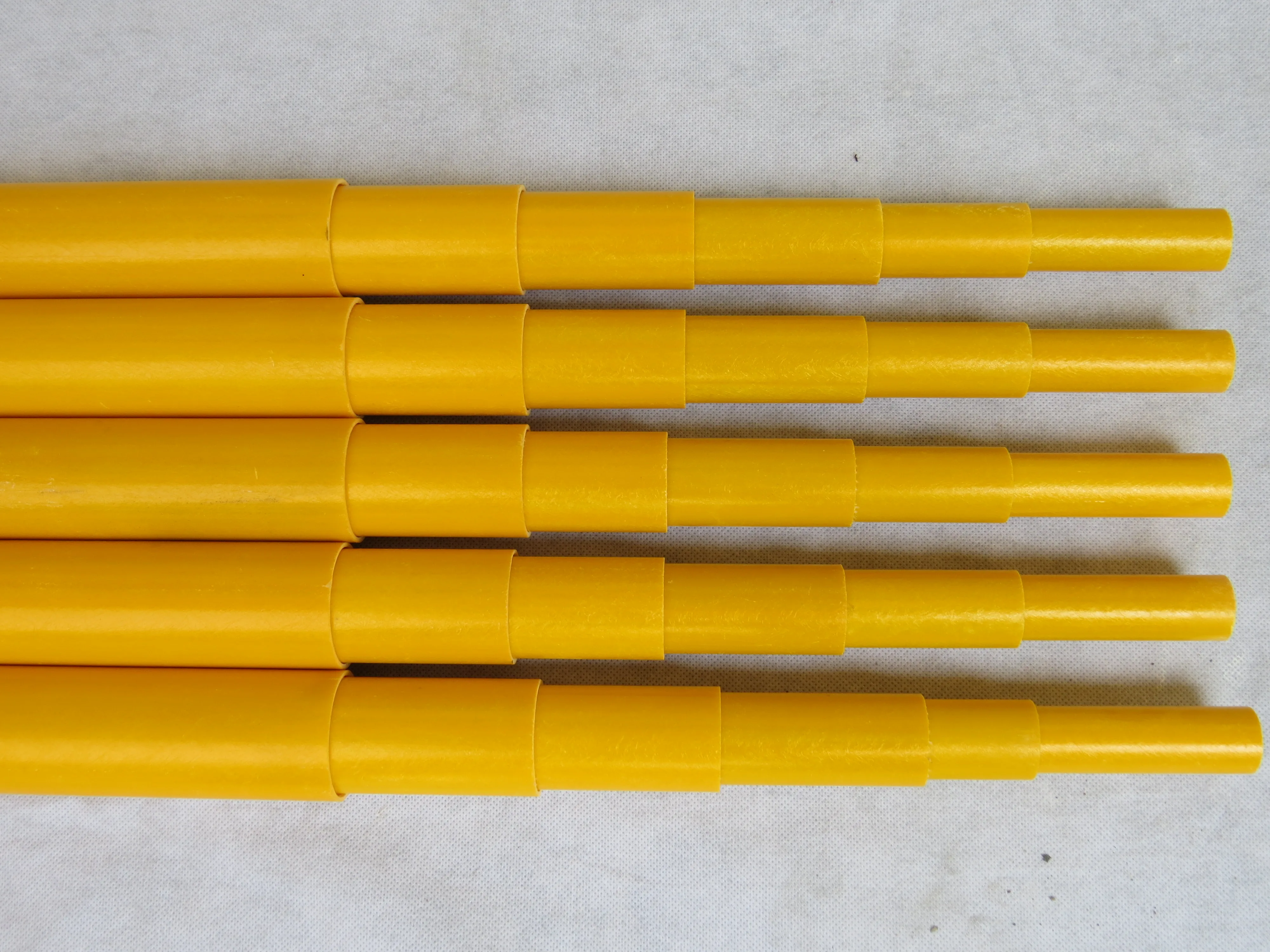 
31ft fiberglass telescopic poles 