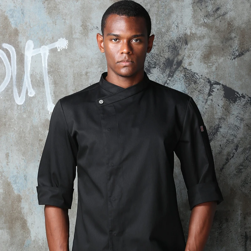 CHECKEDOUT Latest Design High Quality Unisex Fashion Chef Jackets for hotel and restaurants kitchen